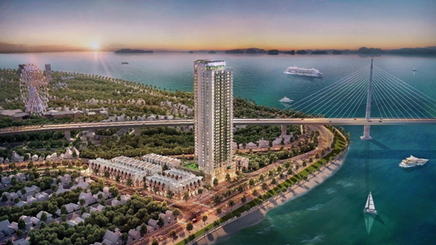 The Green Diamond Ha Long project, managed by BRD Vietnam in collaboration with Prime Homes, leases serviced apartments.